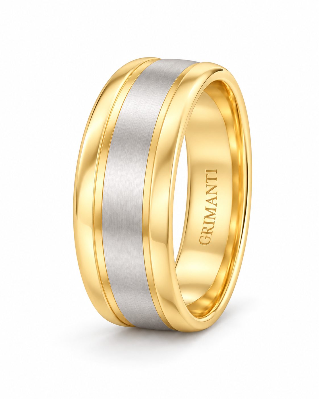 Aros de Matrimonio Unión Bicolor