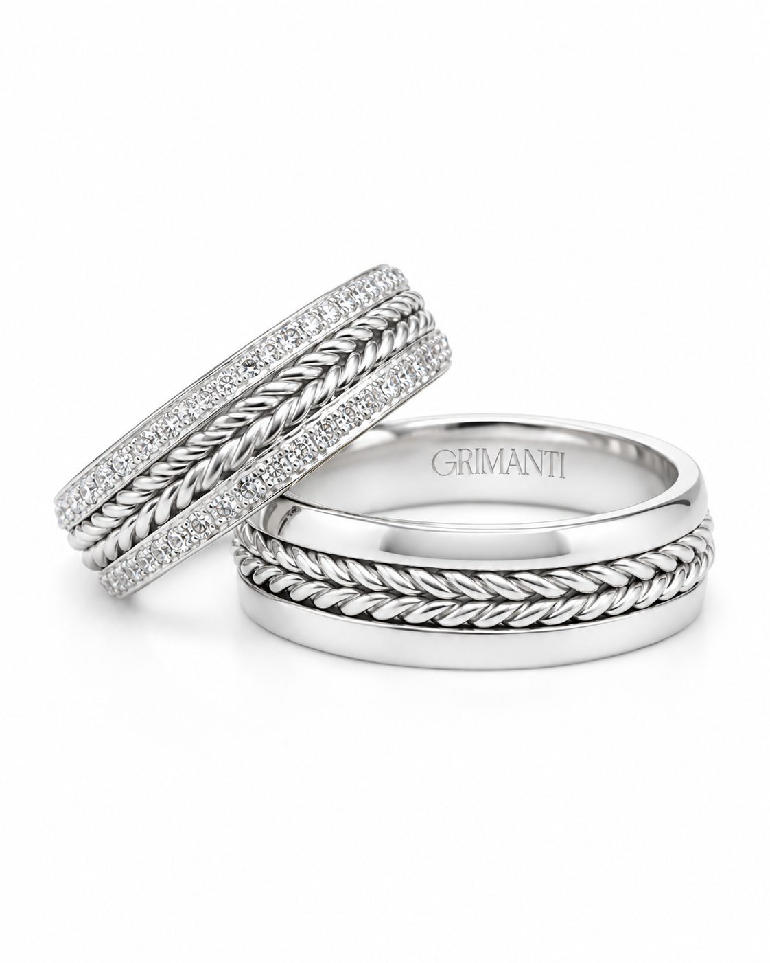 Aros de matrimonio Trenzados