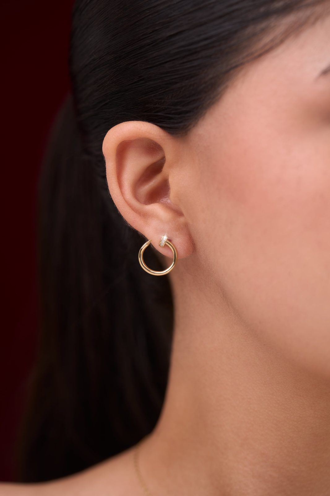 Aretes Clavo